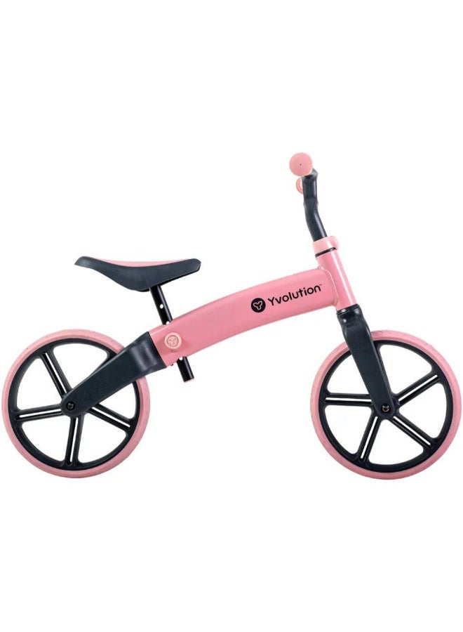 Yvolution Yvelo Senior Balance Bike (12 inch, Pink) - Image 2